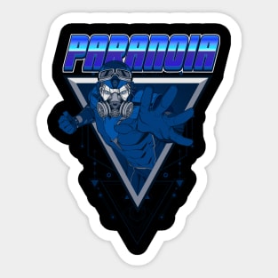 Paranoia version2 Sticker